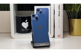 iPhone 13 mini 128GB, Kék, Független, Számla, 2 Év Garancia, 100%