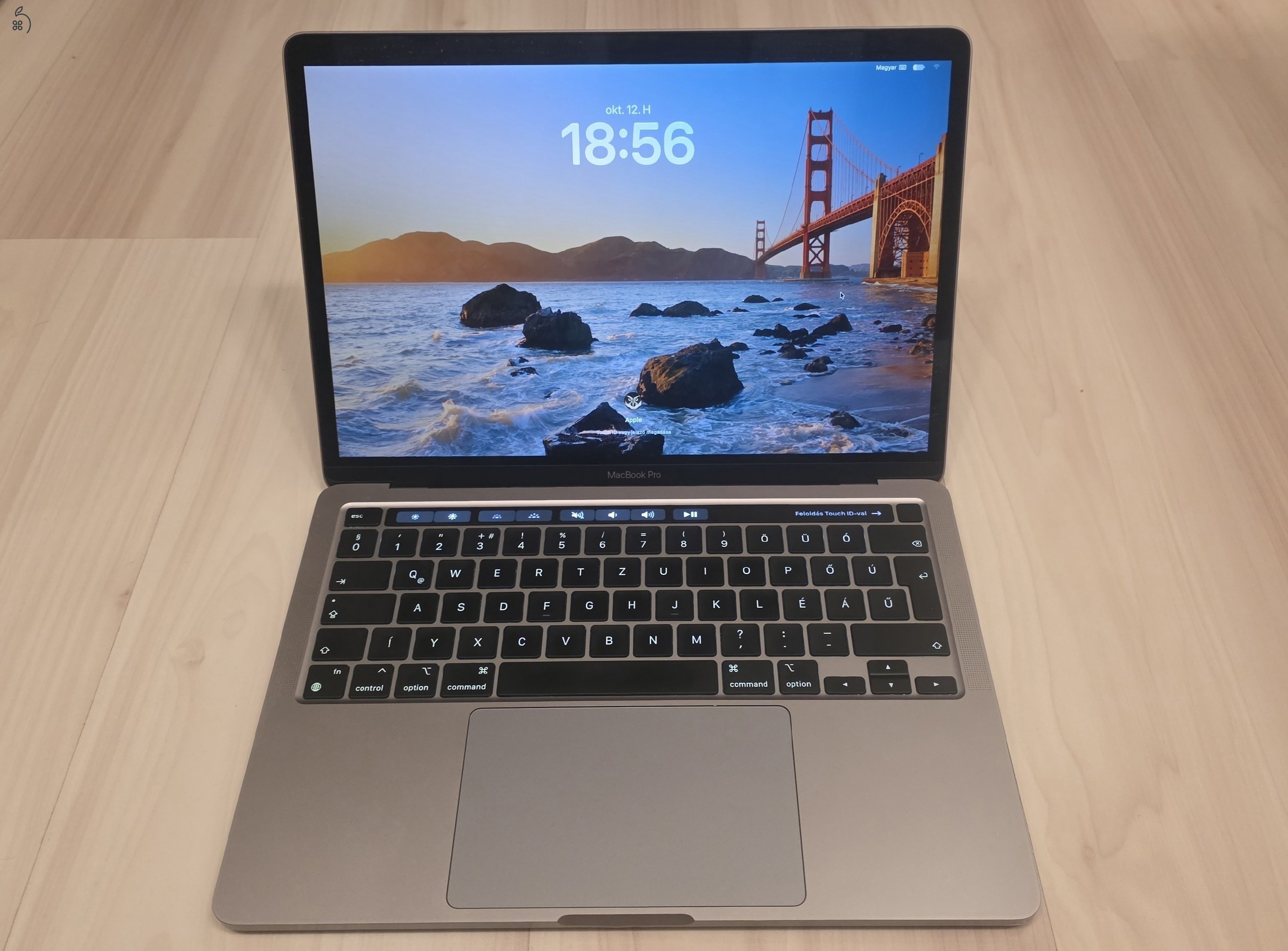 MacBook Pro M1 16GB/1TB MAGYAR BILLENTYŰZETTEL