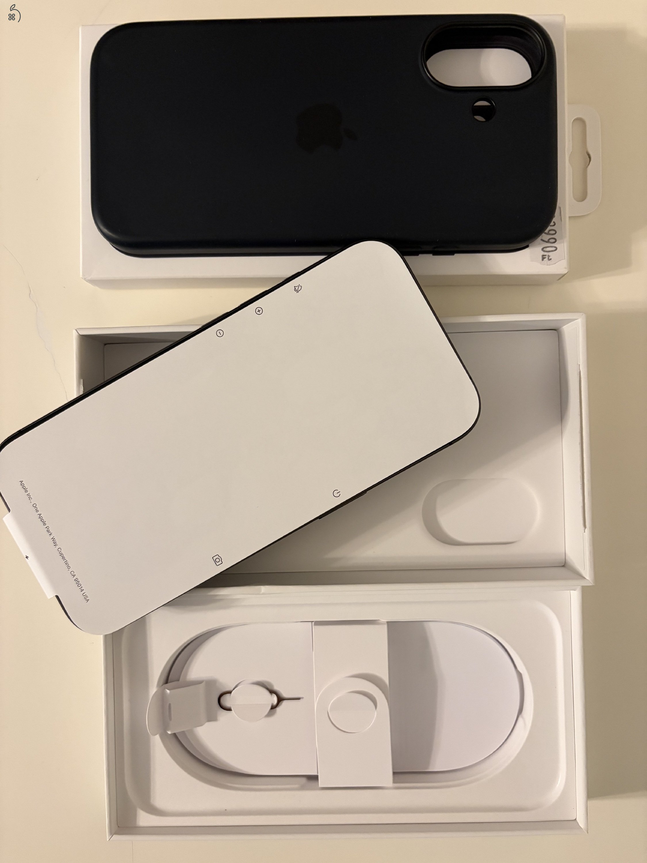 Újszerű iPhone 17 256gb, szürke, 3 év garancia!