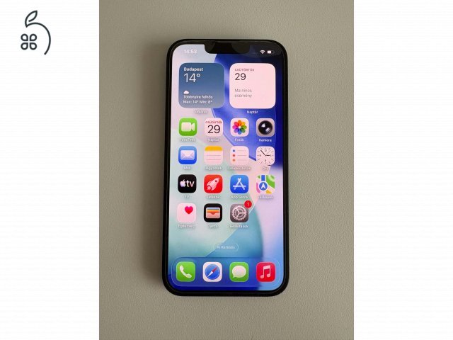 iPhone 13 128GB zöld - gyönyörű, jó állapotú, független