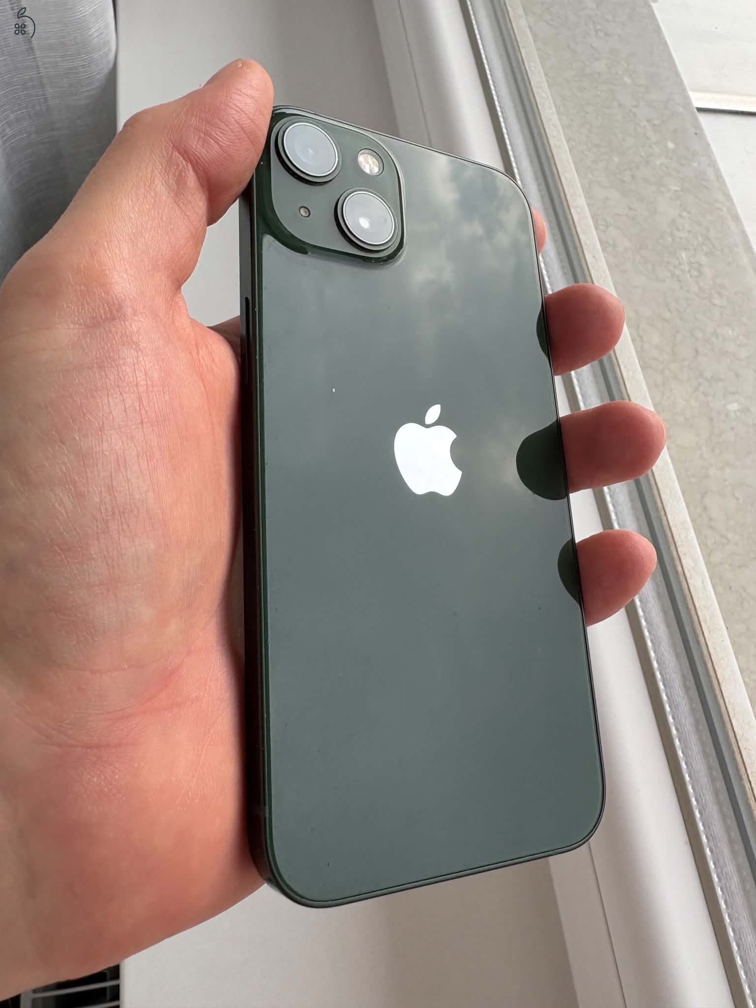 iPhone 13 128GB zöld - gyönyörű, jó állapotú, független