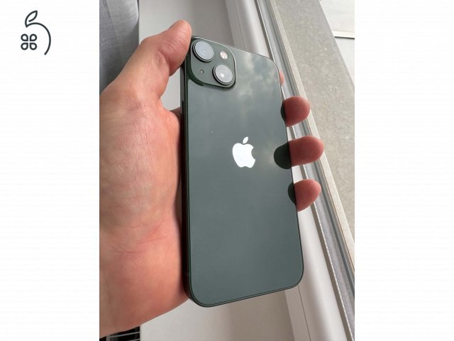 iPhone 13 128GB zöld - gyönyörű, jó állapotú, független