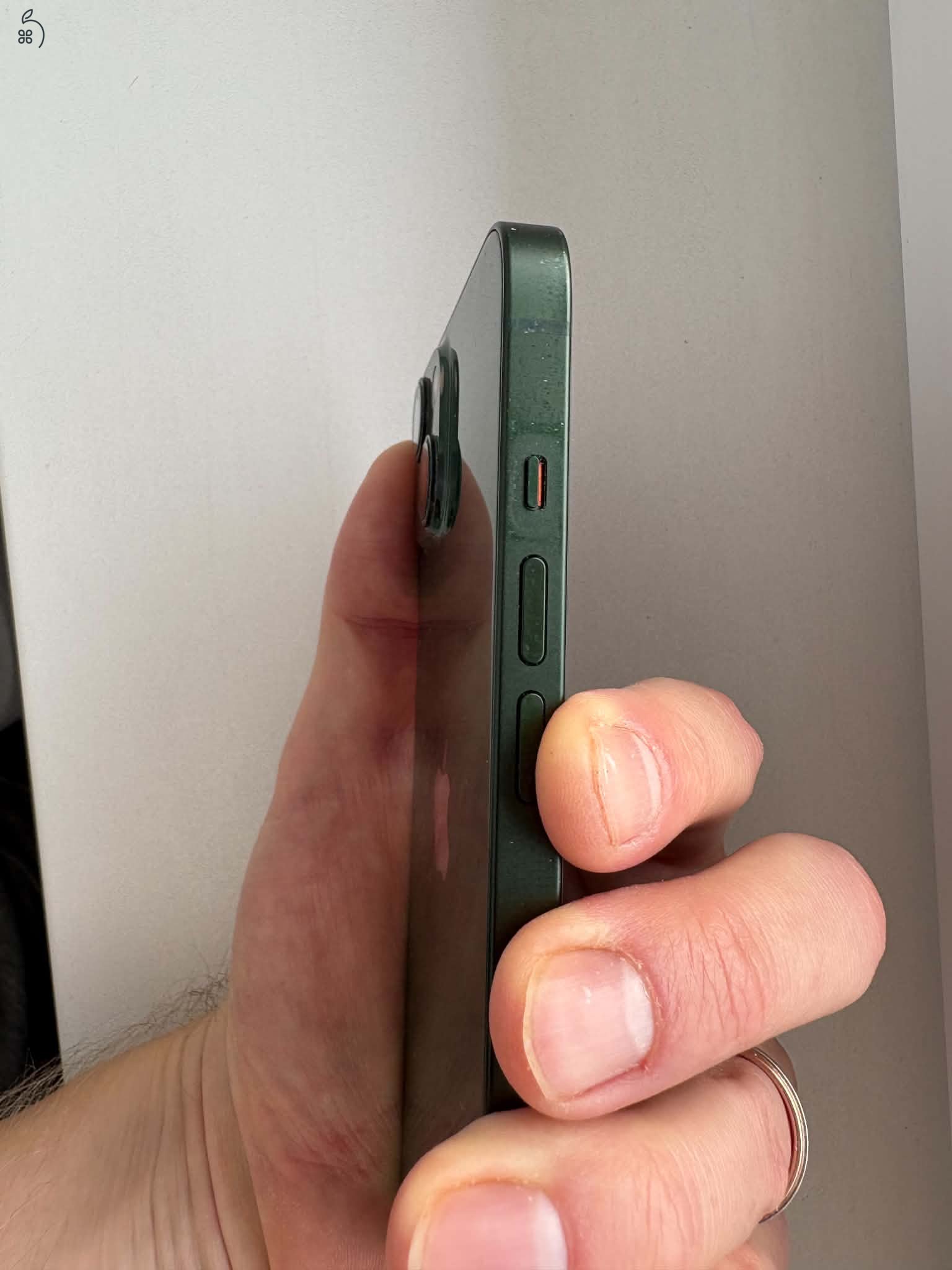 iPhone 13 128GB zöld - gyönyörű, jó állapotú, független