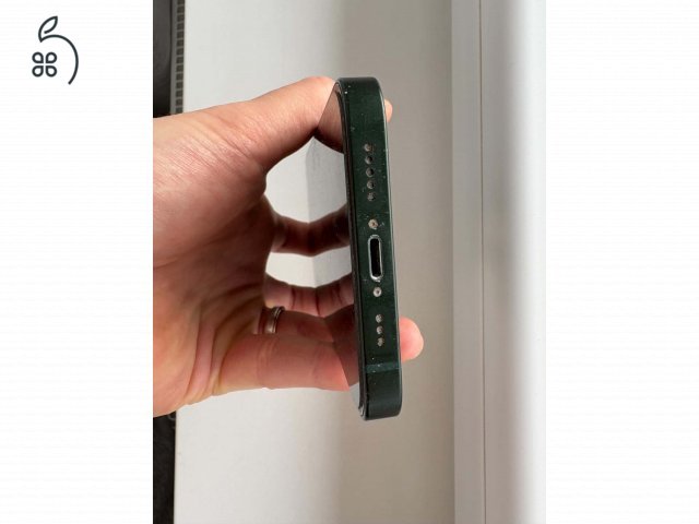iPhone 13 128GB zöld - gyönyörű, jó állapotú, független