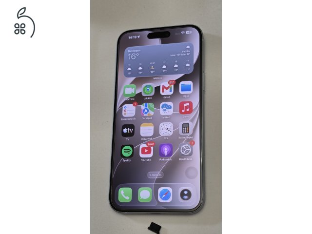 Iphone 15 Plus 128GB Blue újszerű állapotban eladó Debrecenben