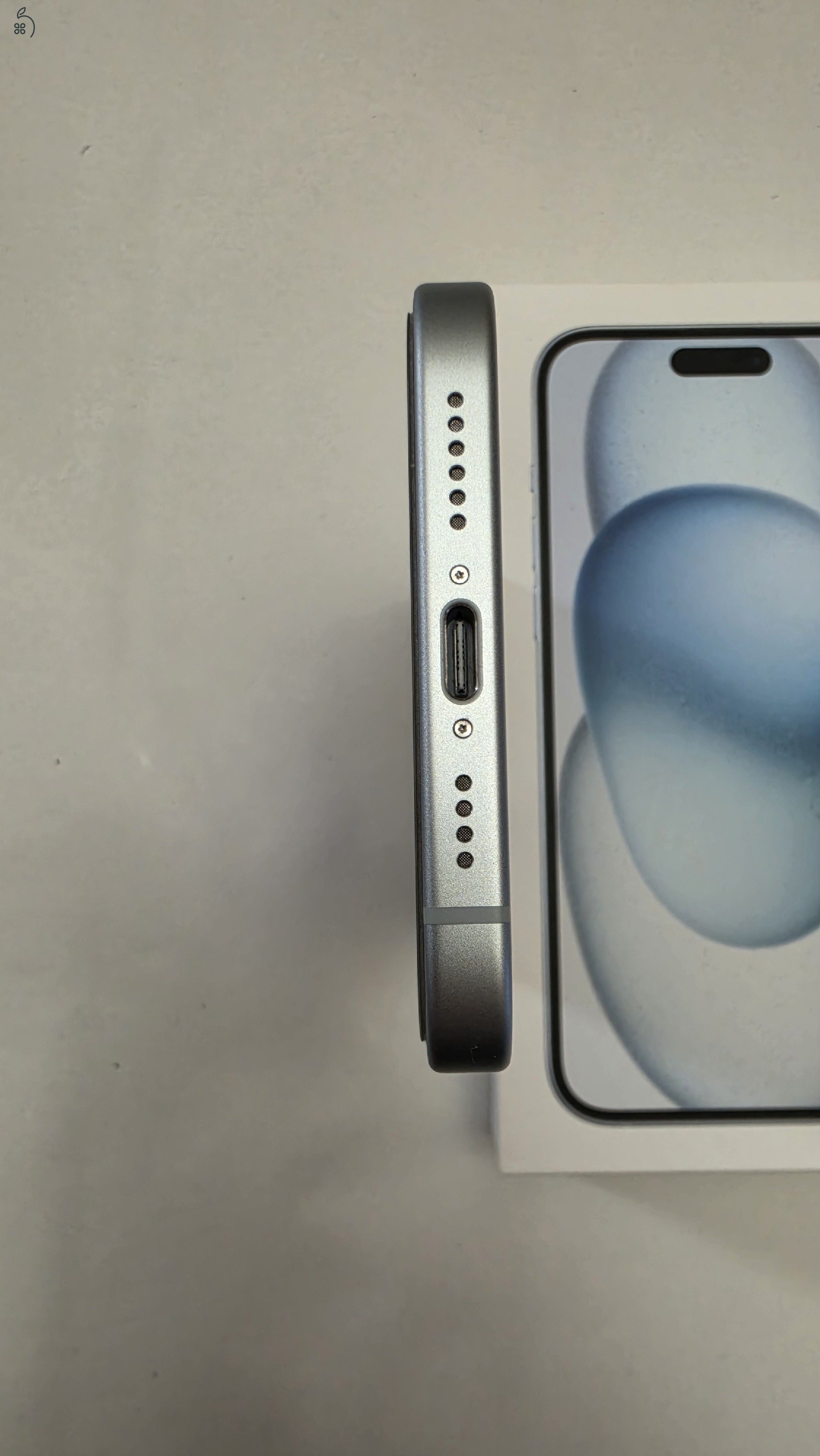 Iphone 15 Plus 128GB Blue újszerű állapotban eladó Debrecenben