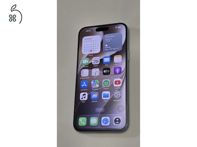 Iphone 15 Plus 128GB Blue újszerű állapotban eladó Debrecenben