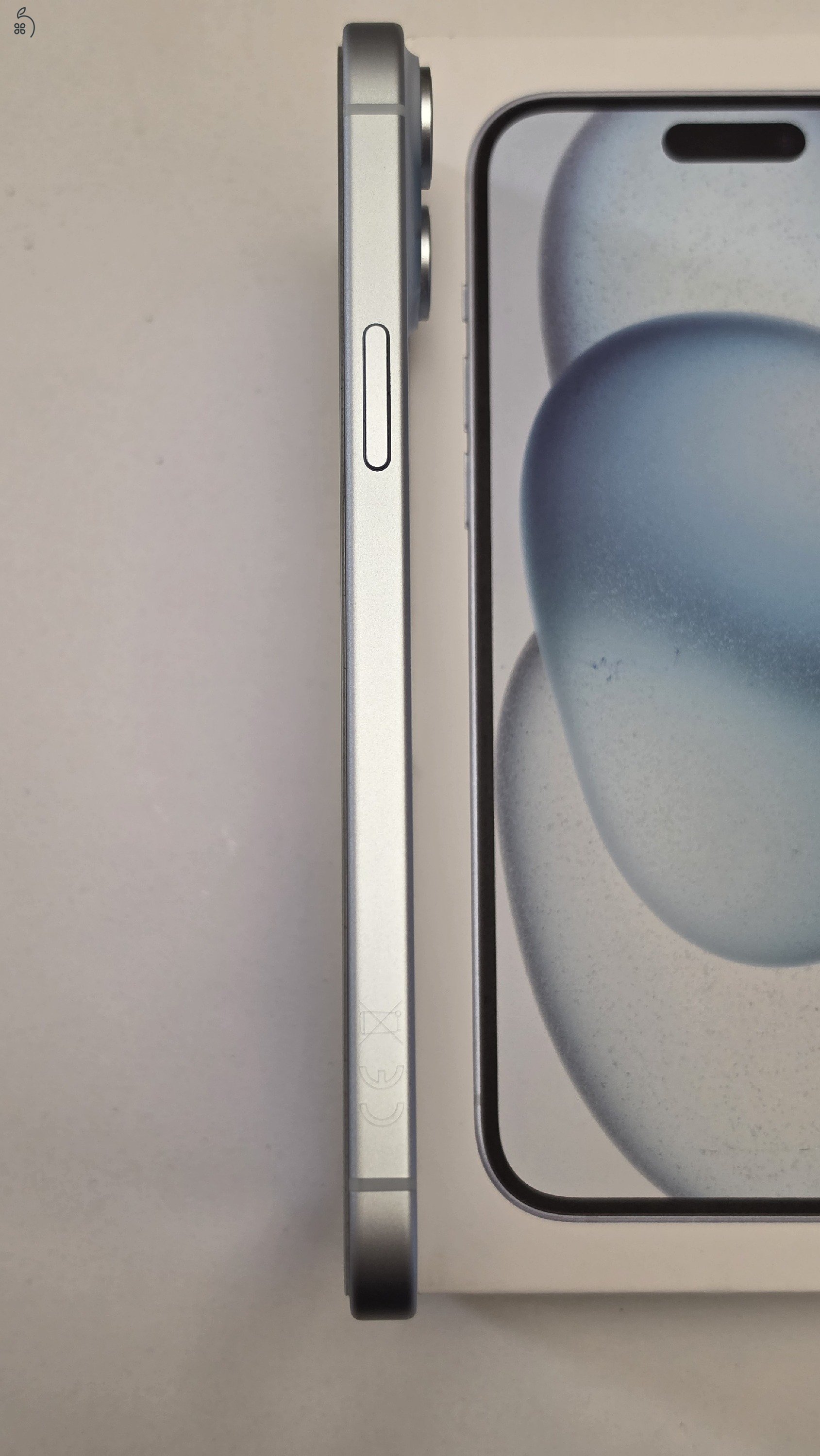 Iphone 15 Plus 128GB Blue újszerű állapotban eladó Debrecenben