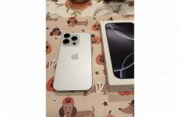 Iphone 16 Pro 128GB Fehér Titánium Újszerű Állapotú