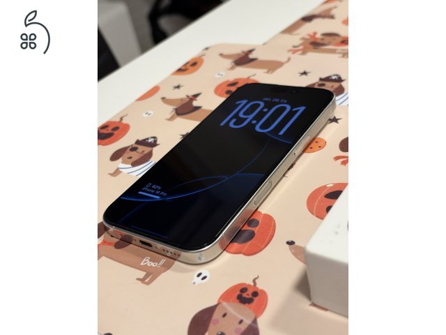 Iphone 16 Pro 128GB Fehér Titánium Újszerű Állapotú