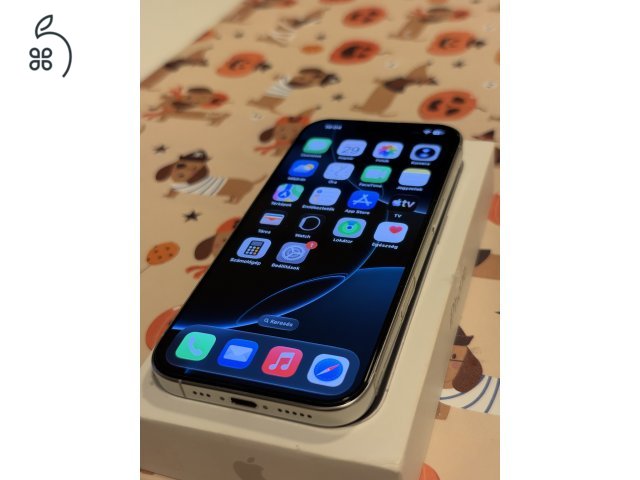 Iphone 16 Pro 128GB Fehér Titánium Újszerű Állapotú