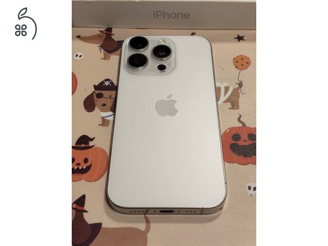 Iphone 16 Pro 128GB Fehér Titánium Újszerű Állapotú