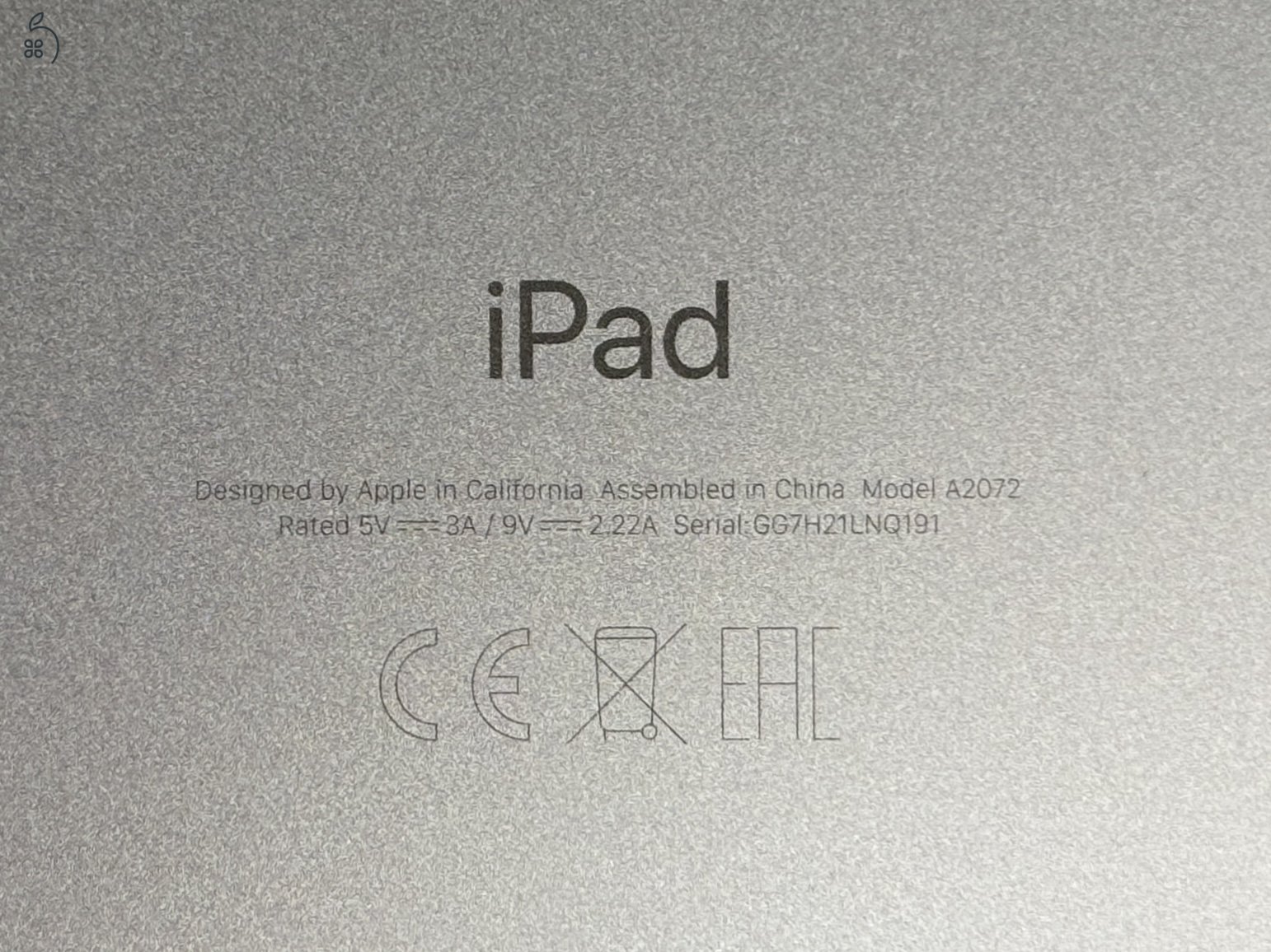 Apple iPad Air 4th gen Wifi 64 GB - törtött üveg