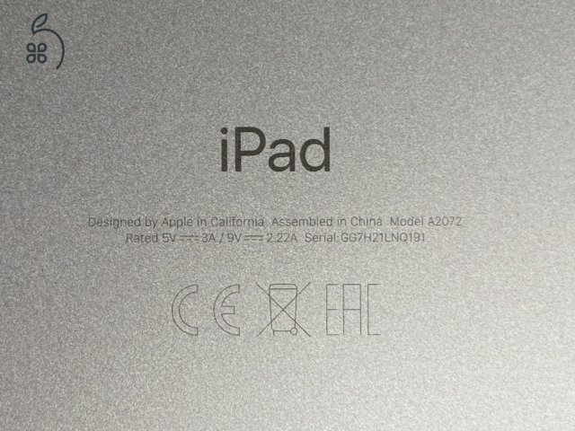 Apple iPad Air 4th gen Wifi 64 GB - törtött üveg