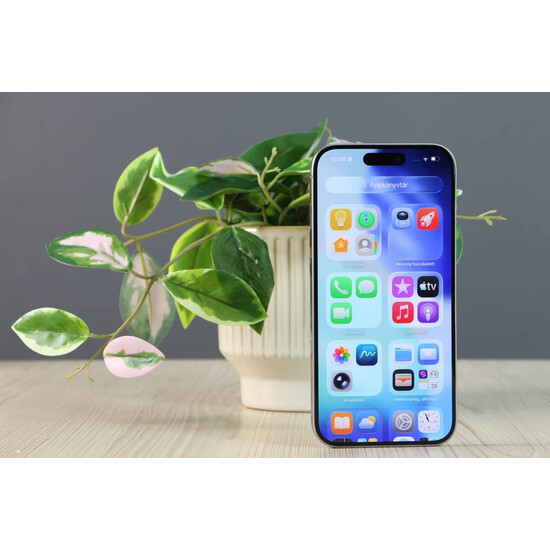 Használt iPhone 15 Pro 128GB Natural Titan B US-8809