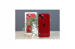 Használt Apple iPhone 13 256GB piros B US-8545