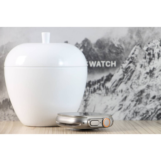 Használt Apple Watch Ultra 49mm Natural Titanium B US-8718