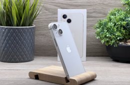 iPhone 13 Mini Starlight 128GB 2 ÉV Garanciával Számlával Aksi 100%