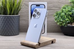 iPhone 14 Pro Silver 128GB 2 ÉV Garanciával Számlával Aksi 100%