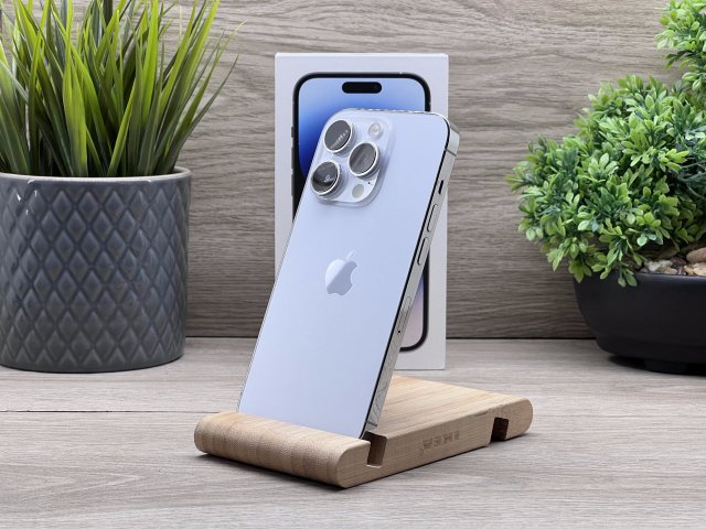 iPhone 14 Pro Silver 128GB 2 ÉV Garanciával Számlával Aksi 100%