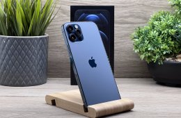 Hibátlan iPhone 12 Pro Pacific Blue 256GB 2 ÉV Garanciával Számlával Aksi 100%