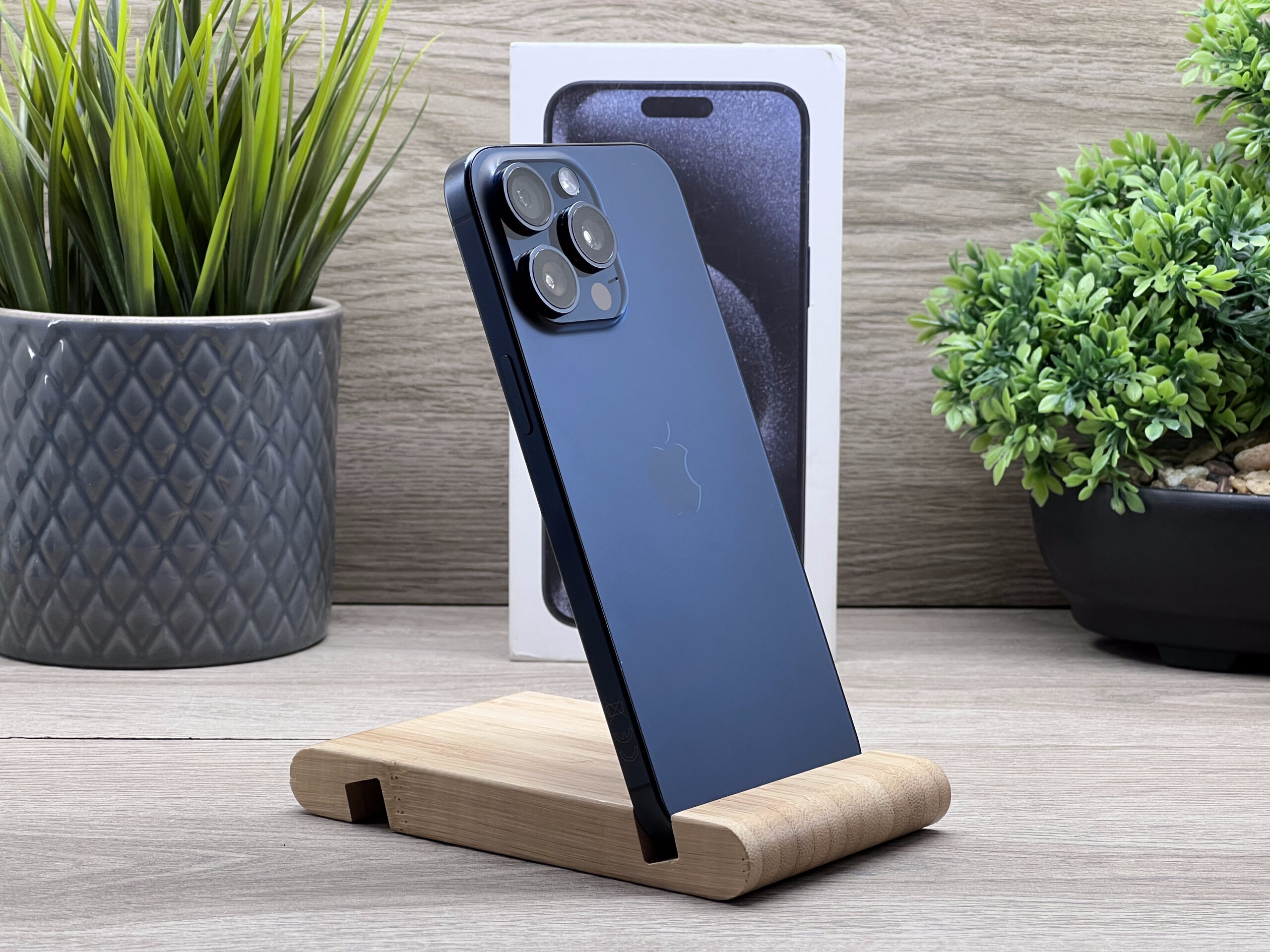 iPhone 15 Pro Max Blue Titanium 256GB 2 ÉV Garanciával Számlával