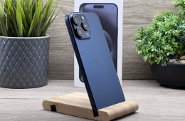 iPhone 15 Pro Max Blue Titanium 256GB 2 ÉV Garanciával Számlával