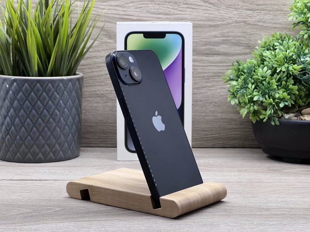 iPhone 14 Midnight 128GB 2 ÉV Garanciával Számlával