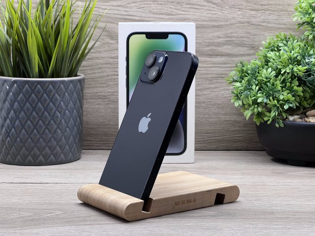 iPhone 14 Midnight 128GB 2 ÉV Garanciával Számlával