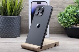 Hibátlan iPhone 14 Pro Max Space Black 256GB 2 ÉV Garanciával Számlával Aksi 100%
