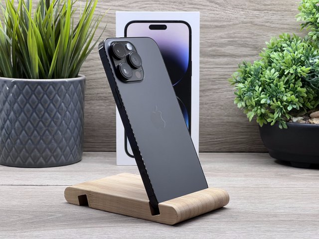 Hibátlan iPhone 14 Pro Max Space Black 256GB 2 ÉV Garanciával Számlával Aksi 100%