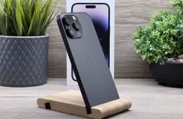 Hibátlan iPhone 14 Pro Max Space Black 256GB 2 ÉV Garanciával Számlával Aksi 100%