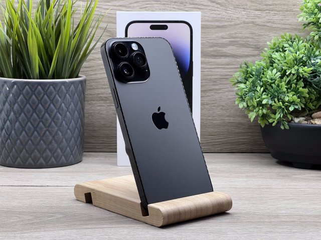 Hibátlan iPhone 14 Pro Max Space Black 256GB 2 ÉV Garanciával Számlával Aksi 100%