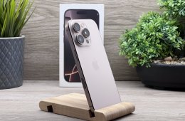 Hibátlan iPhone 16 Pro Desert Titanium 256GB 2 ÉV Garanciával Számlával Aksi 100%