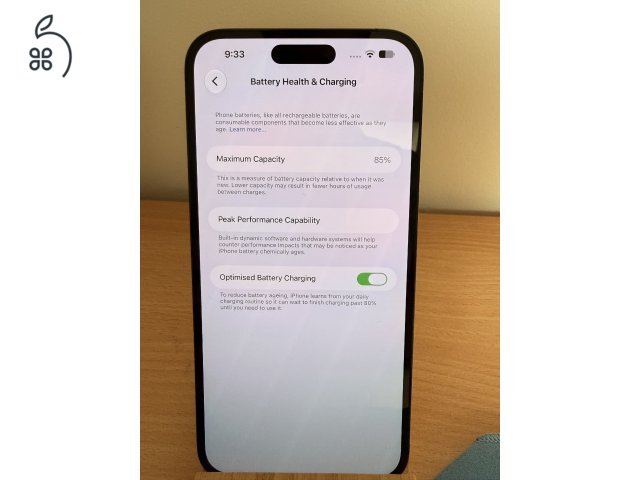 iPhone 14 Pro Max 128GB Space Black – Független (85% Akku)