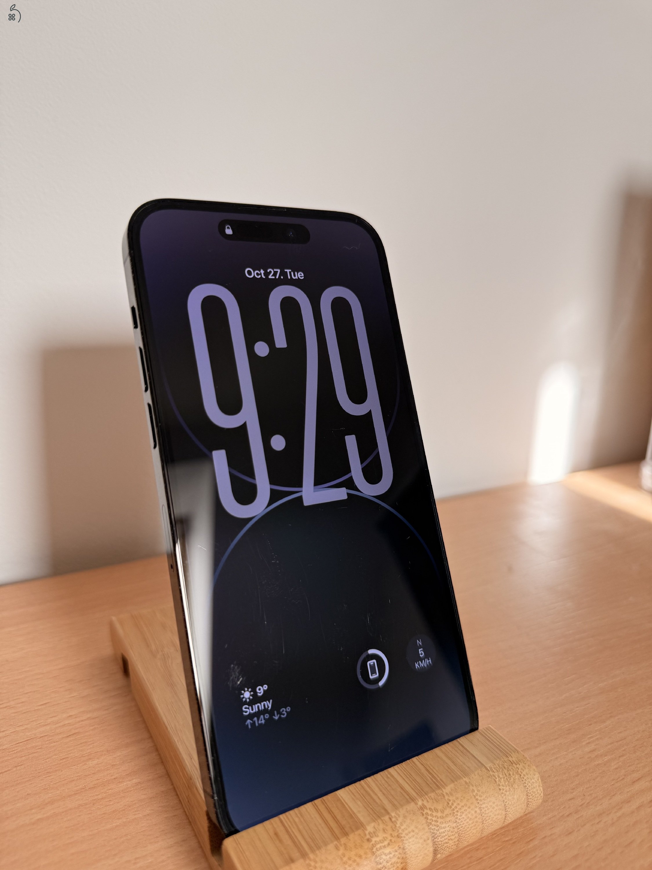 iPhone 14 Pro Max 128GB Space Black – Független (85% Akku)