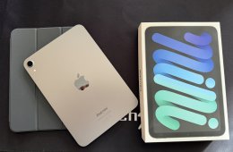 IPAD MINI 7 128GB Wi-Fi - Space Gray színben Garancia! + Apple Smart Folio