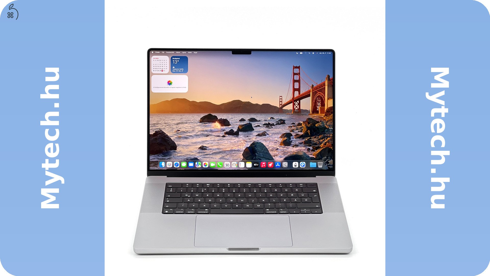 MacBook Pro 16″ 2021, M1 Max 10 Cores, 64 GB RAM, 32 core GPU, 1TB SSD, Space Gray, 27% Áfa 0658AB