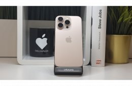 iPhone 16 Pro, 256GB, Sivatagi Titán, Számla, 2 Év Garancia