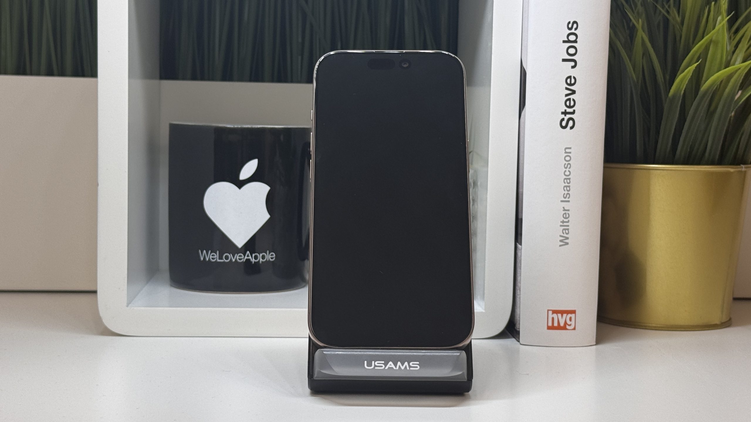 iPhone 16 Pro, 256GB, Sivatagi Titán, Számla, 2 Év Garancia