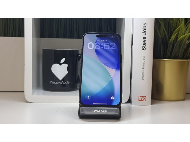 iPhone 15, 128GB, Fekete, Számla, 2 Év Garancia
