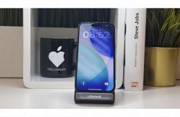 iPhone 15, 128GB, Fekete, Számla, 2 Év Garancia