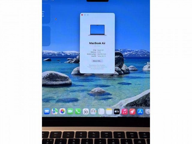 Hibátlan MacBook Air 2022 M2 13” 256GB 2 ÉV Garanciával Számlával