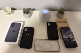 Apple iPhone 17 256GB (Fekete) – Kiváló állapotban, sok tartozékkal