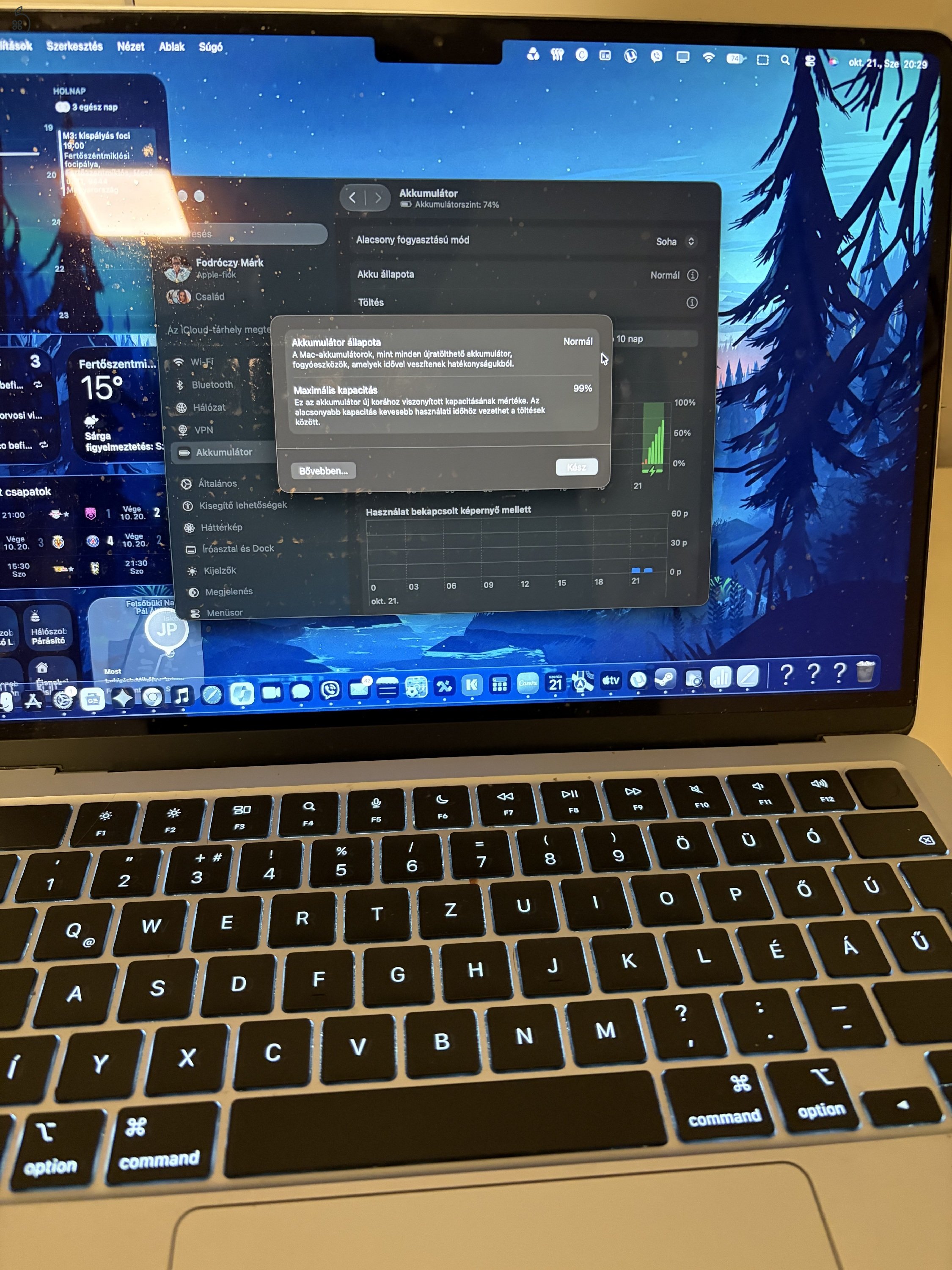 Apple MacBook Air M4 (16GB RAM / 256GB SSD) – Újszerű állapotban