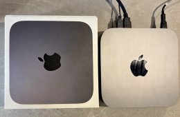 Mac mini 2018 asztoszürke