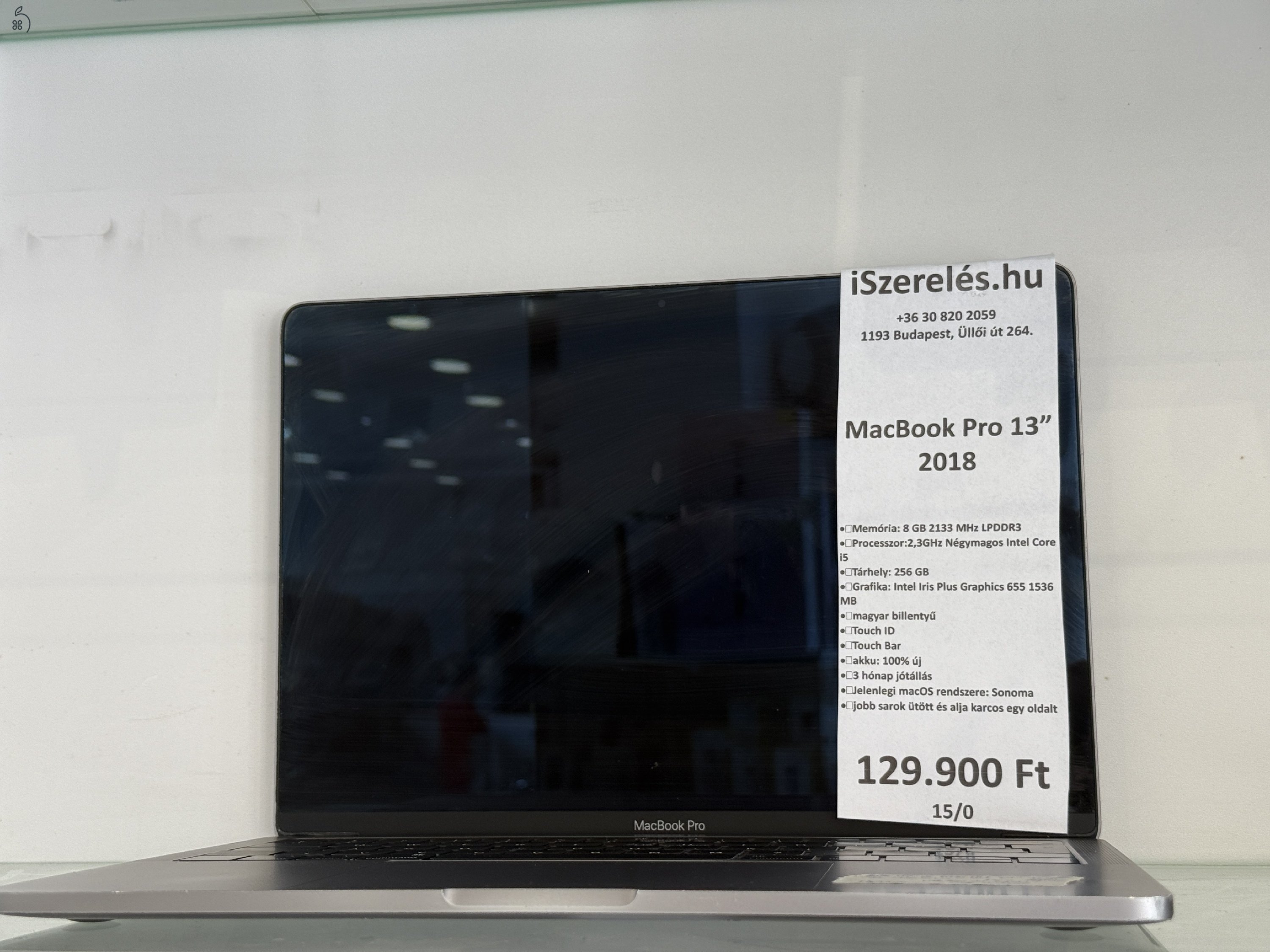 ÚJ AKKU | MacBook Pro 13