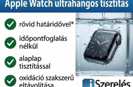 Víz érte az Apple Watch órádat? Mi tudjuk a megoldást!