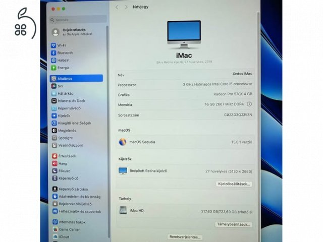 2019-es imac 27