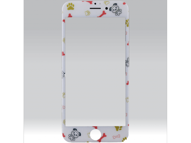 Puzoo tempered glass 0.33 full 3d white kijelzővédő Apple iPhone 7 Plus / 8 Plus készülékhez